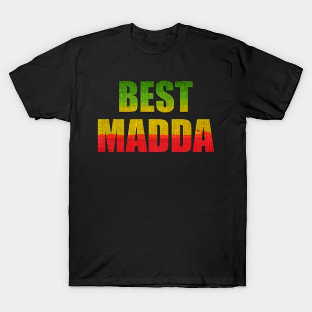 Best Madda, Jamaica, Mothers Day T-Shirt by alzo